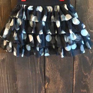 Carter’s Lined Tulle Black/White Tutu Skirt